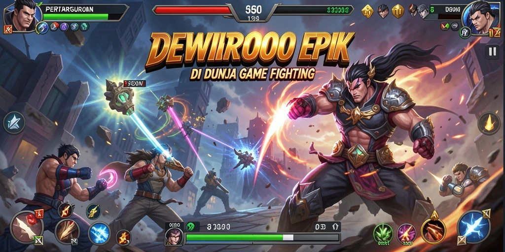 Screenshot gameplay DEWI5000 yang seru dan mendebarkan.