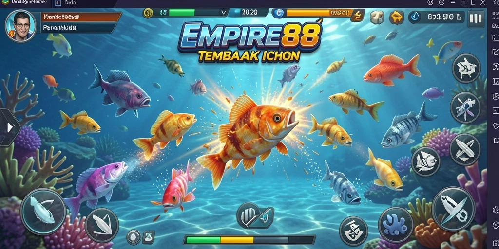 Gameplay seru menembak ikan di EMPIRE88.