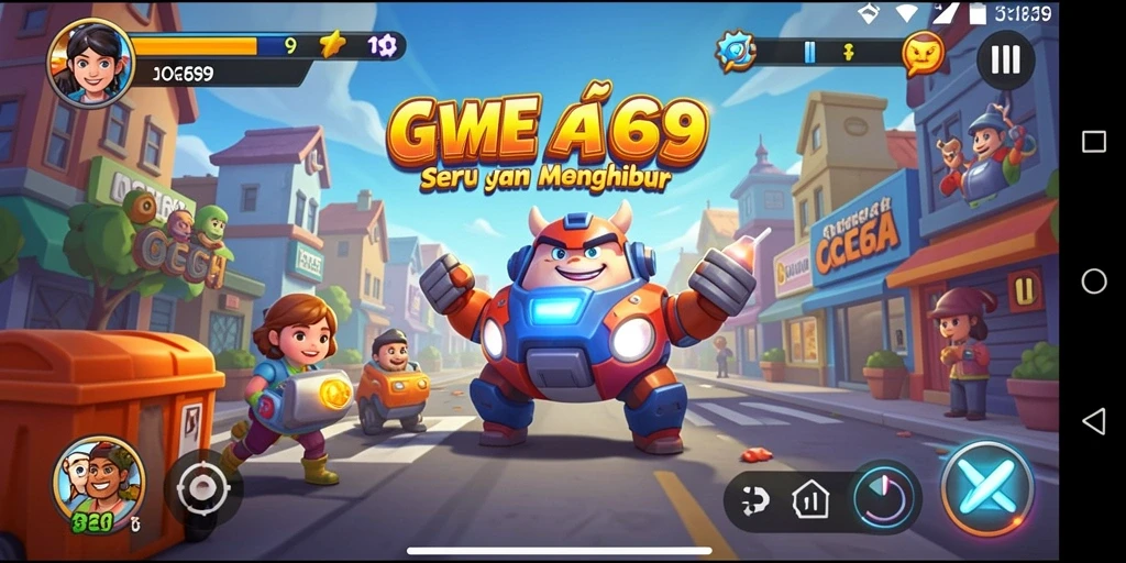 Tampilan gameplay OCE69 yang seru dalam kategori Arcade.