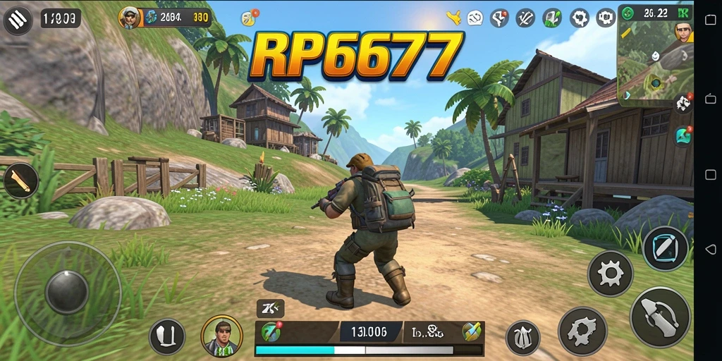 Tampilan gameplay RP6677 yang menarik dan interaktif.