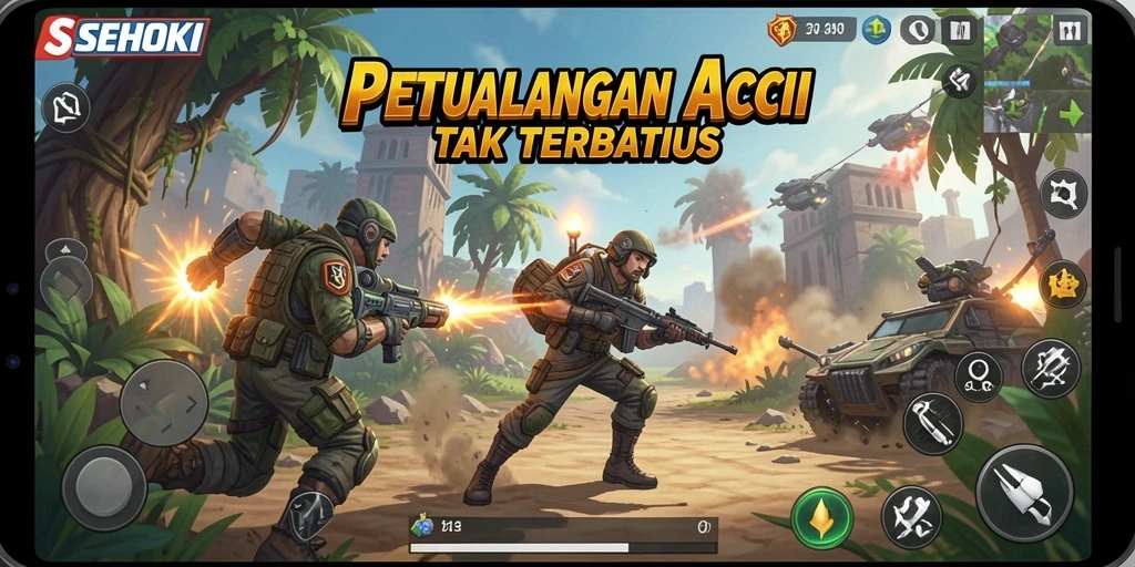 Screenshot gameplay SEHOKI menampilkan aksi seru dan grafis memukau.