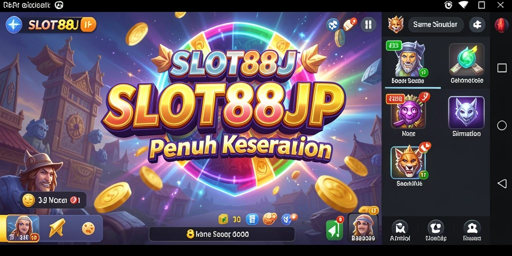 Tampilan gameplay SLOT88JP yang mendebarkan dan inovatif.